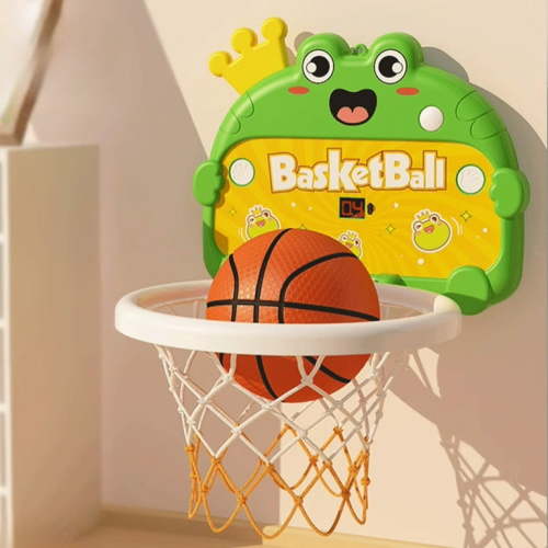 Fjnjuu Baby Toys 6-12 Months, New Children's Basketball Frame Shooting Hoops Toys Hanging Indoor Household Ball Boys Girls Baby Parent Child Interaction Small Playthings