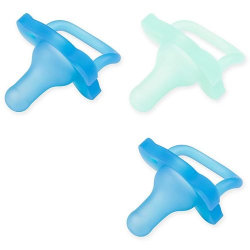 Dr. Brown's® HappyPaci™ 3-Pack Silicone Pacifiers Dr. Brown's® HappyPaci™ 3-Pack Silicone Pacifiers in Blue