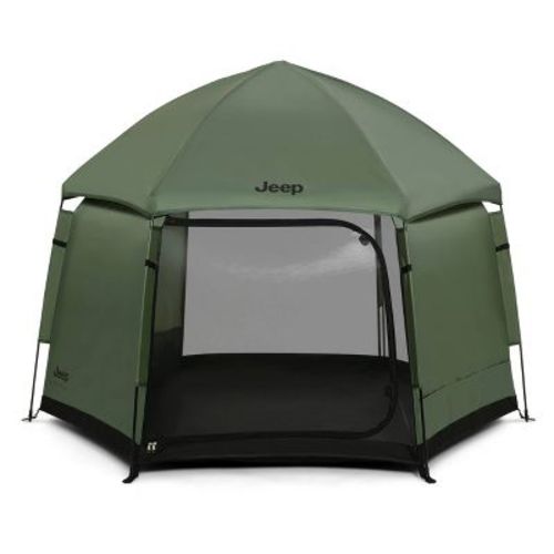Jeep by Delta Children Hex Indoor/Outdoor Pop-Up Travel Play Yard - Olive Green