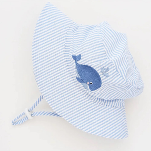 Whale Bucket Hat UPF 50+ Baby & Toddler - Huggalugs