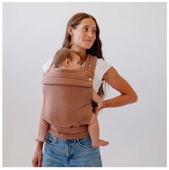 MABĒ The Monarch Baby Buckle Carrier - Mocha