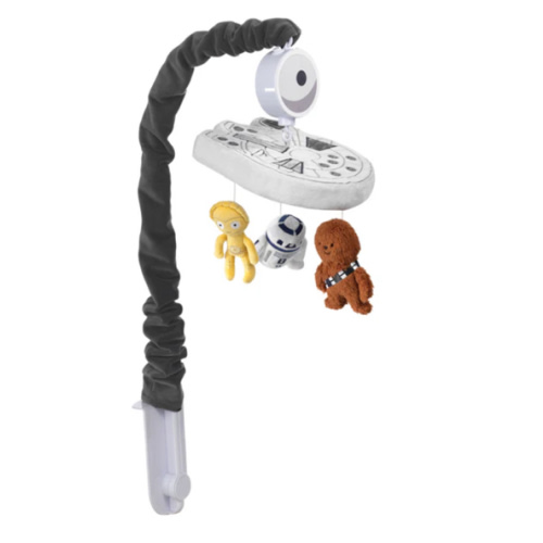 Star Wars Signature Millennium Falcon Musical Baby Crib Mobile Toy – Lambs & Ivy