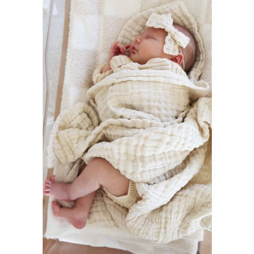 Organic Cotton Gauze Swaddle Blankets