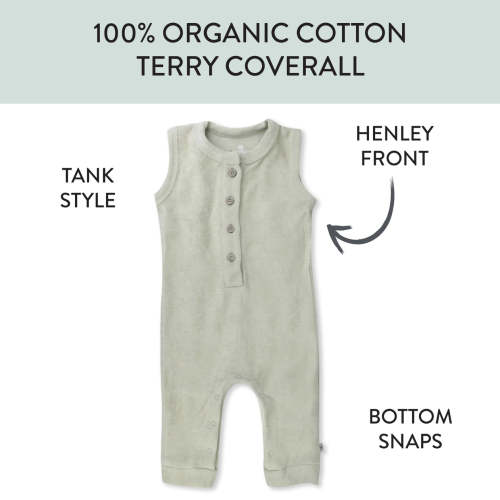 Organic Cotton One-Piece Jumpsuit Coverall | Honest Baby Clothing