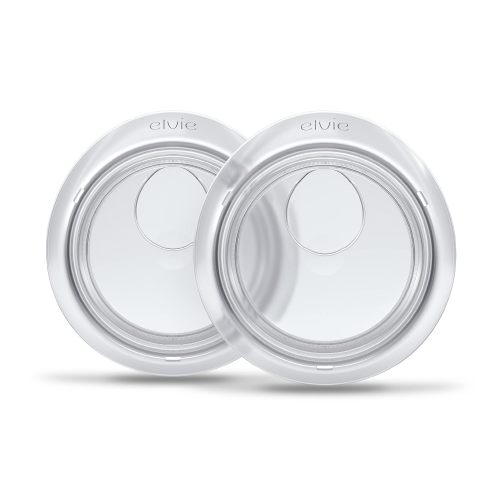 Elvie Catch Milk Collection Shells Set of Two Silicone Breast Milk Collection Cups, 1 oz/30 ml