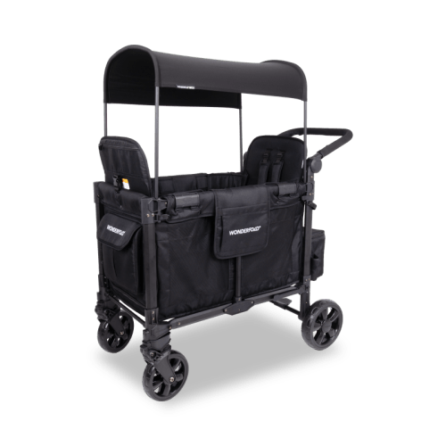 W2 Elite Pro Double Stroller Wagon | Kids 2 Seater – WONDERFOLD