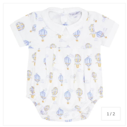 Blue Balloons Print Bubble – HoneyBug