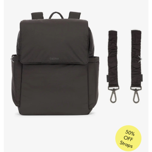 Diaper Backpack with Stroller Straps