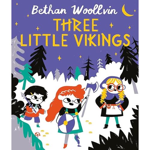 Three Little Vikings Hardcover – Picture Book, August 30, 2022