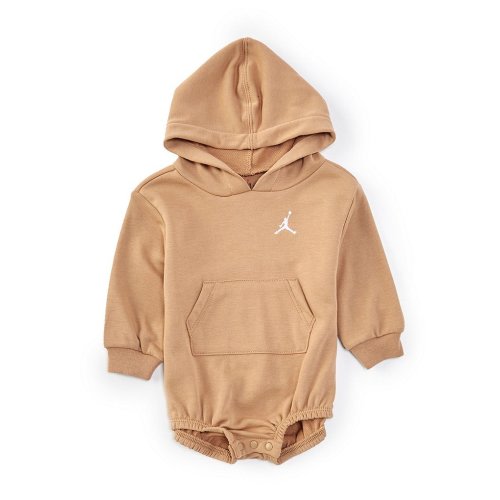 Jordan Baby Boys Newborn-9 Months Jumpman Hooded Long Sleeve Bodysuit