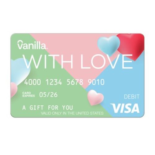 $200 Vanilla® Visa® With Love eGift Card (plus $6.88 Purchase Fee)