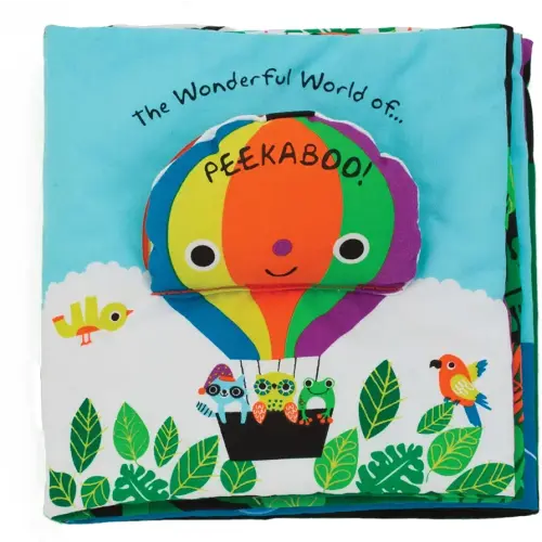 Melissa & Doug Soft Activity Baby Book - The Wonderful World of Peekaboo!