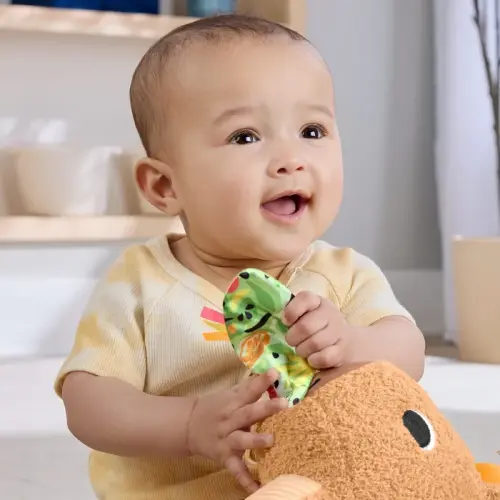 Fisher-Price Snuggly Snacky Capy | Baby Bunting AU