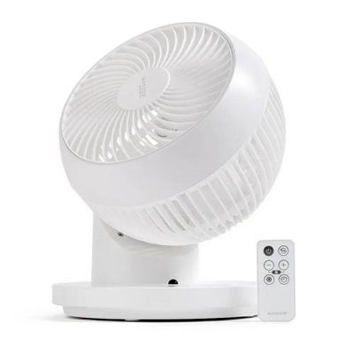 IRIS WOOZOO 360° Oscillating Fan with Remote and Timer 3 Speed Settings