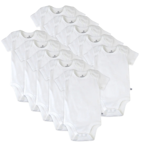 10-Pack Organic Cotton Short Sleeve Bodysuits | Honest Baby Clothing