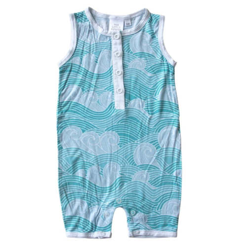 Wave Bamboo Romper
