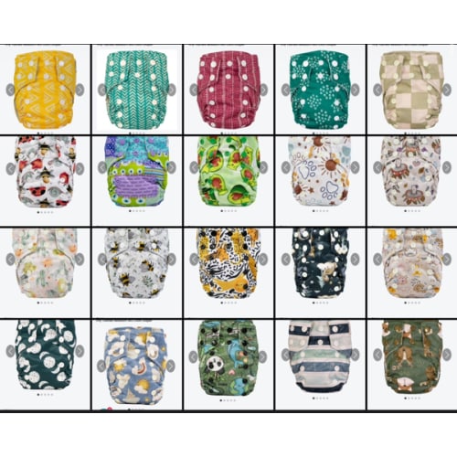 Slim Fit AIO Cloth Diaper