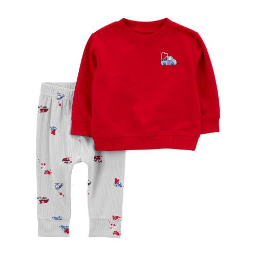 Baby 2-Piece Heart Print Pant Set - Carter's | Carter's