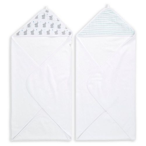 aden + anais® Essentials 2-Pack Hooded Towels in Baby Star