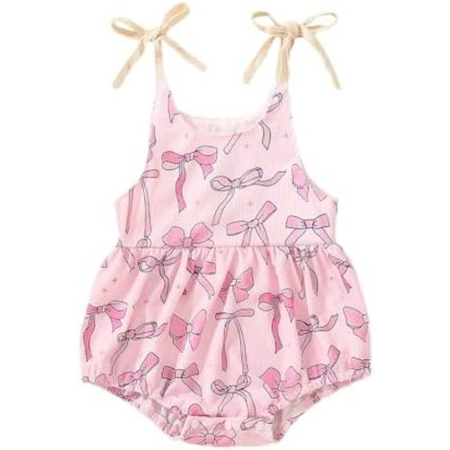 Infant Newborn Baby Girl Floral Romper Kids Spaghetti Strap One Piece Jumpsuit Shorts Toddler Summer Overall Clothes