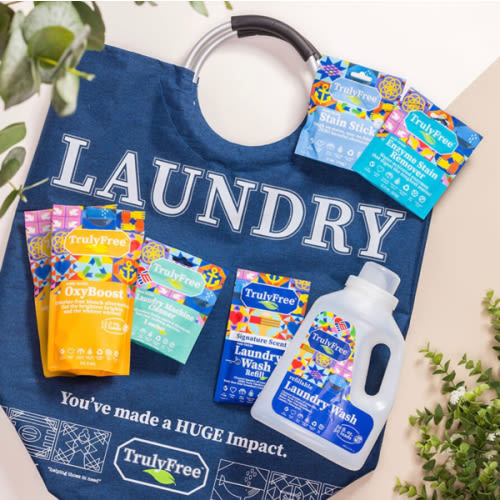 Fresh Start Laundry Kit | Detergent without SLS | Truly Free