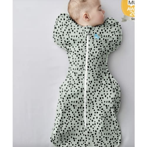 Swaddle Up™ 1.0 TOG (68-75°F) Olive Animal Original Cotton, Small