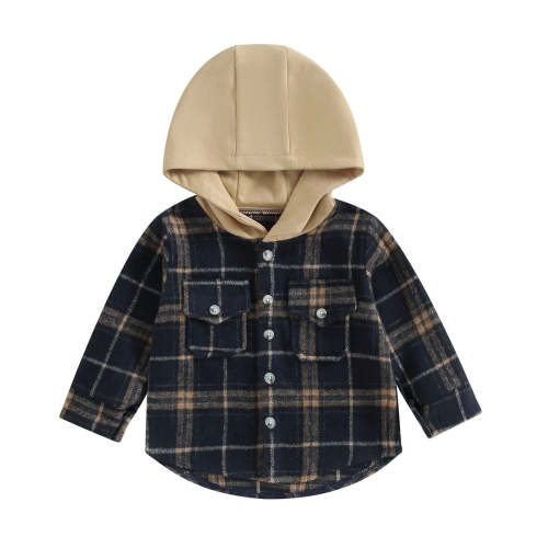 Hooded Flannel Jacket – The Ollie Bee