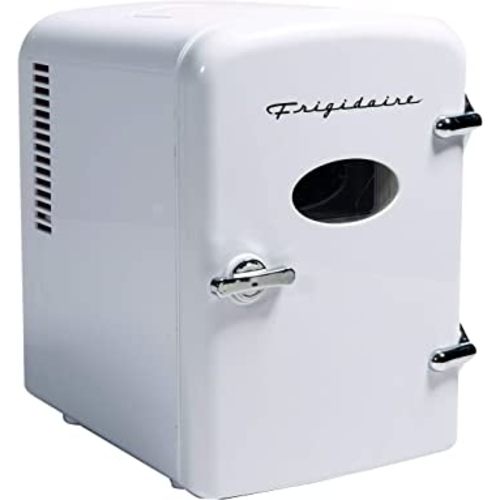 Frigidaire EFMIS129-WHITE 6 Can Beverage Cooler, White,4 Liters