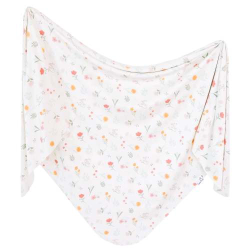 Knit Swaddle Blanket - Mabel