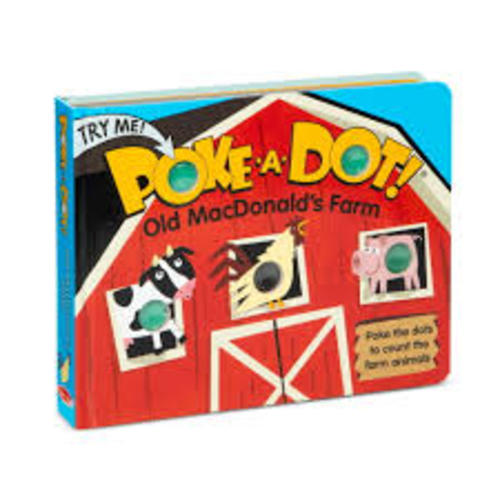 Melissa & Doug Children's Book Poke-a-Dot Old MacDonald's ...