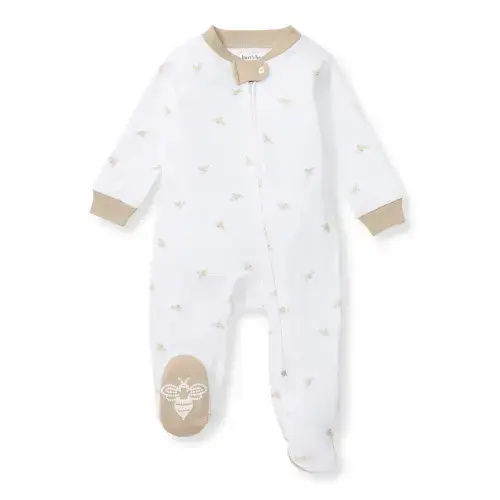 0-3 Months Golden Bee Organic Cotton Sleep And Play Hummus