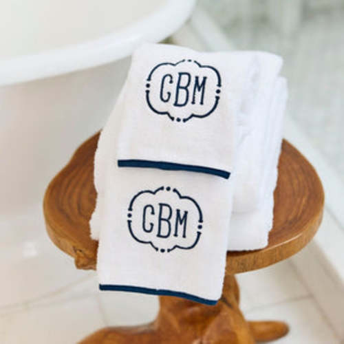 Weezie Baby Shower Towel Bundle | Blue Gingham