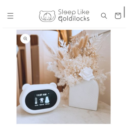 Baby TOG Sleepwear Guide, Night Light and Thermometer – Sleep Like Goldilocks