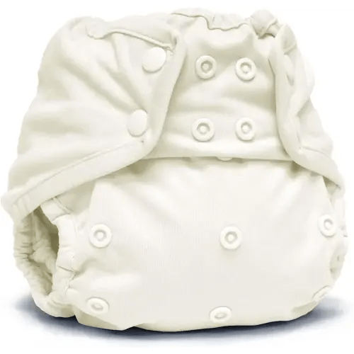 Kanga Care Rumparooz Double Leg Gusset Reusable Cloth Diaper Cover One Size Snap | Almond 6-35 lbs
