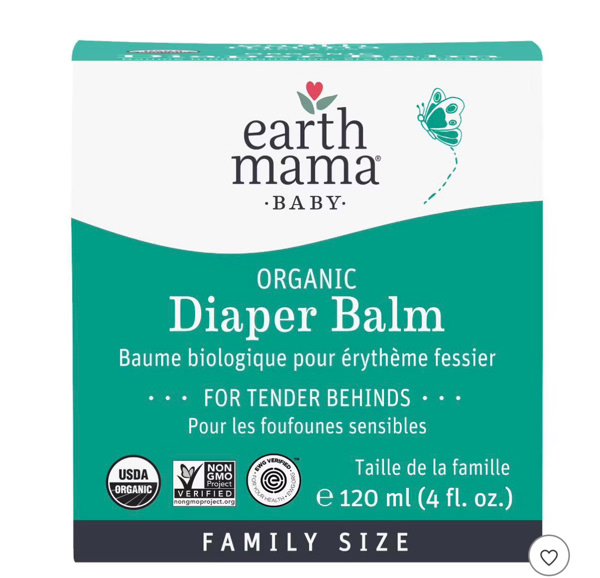 Organic Diaper Balm | Earth Mama