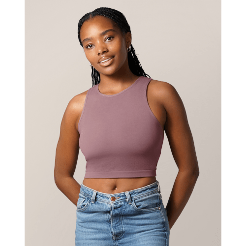 Sublime® Bamboo Hands-Free Pumping Longline Bra Top | Twilight