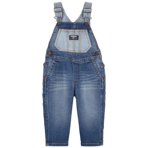 Baby Favorite Overalls: Hickory Stripe Remix
