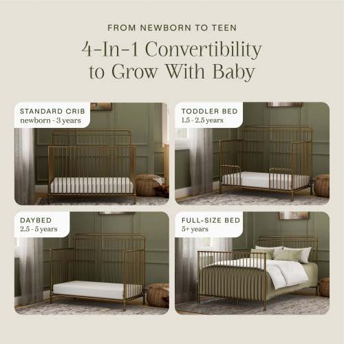 Winston 4-in-1 Convertible Crib – Namesake