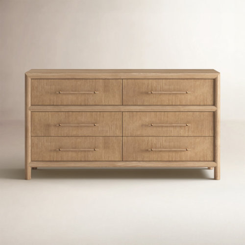 Birch Lane™ Colleen 6 Drawer 66" W Double Dresser & Reviews | Birch Lane