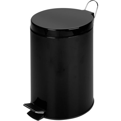 Honey-Can-Do International, LLC TRS-05170 Step Trash Can, 12-Liter 3-Gal, Black