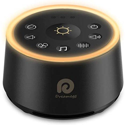 Dreamegg D1 Nova Sound Machine Alarm Clock for Sleep, White Noise