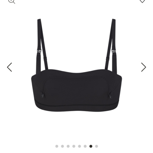 FITS EVERYBODY MATERNITY NURSING SCOOP BRALETTE | ONYX