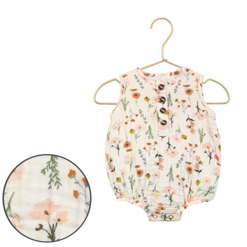 Cloud Muslin™ Bubble Romper - Rachel