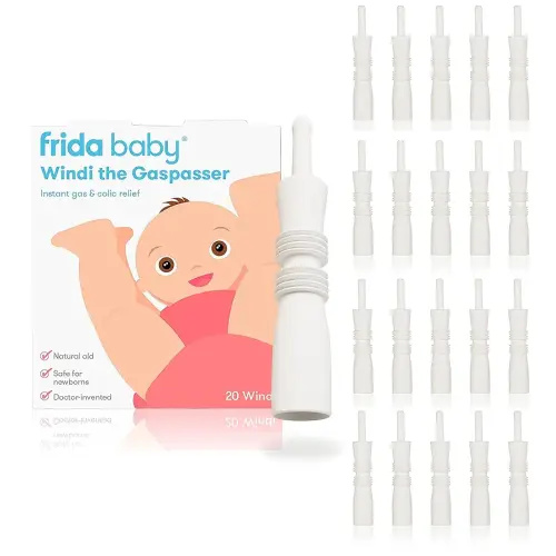 Frida Baby Windi Gas Passer | Baby Gas Relief and Colic Baby Relief, Baby Constipation Relief, 10 Count