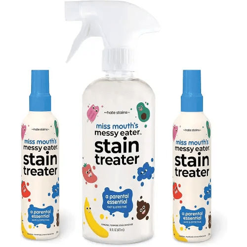 Miss Mouth's Messy Eater Stain Treater - 2 Pack Stain Remover Spray and 16oz Bottle