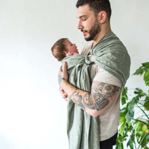 Palm Ring Sling | Baby Carriers | hope&plum Baby Wrap Carrier