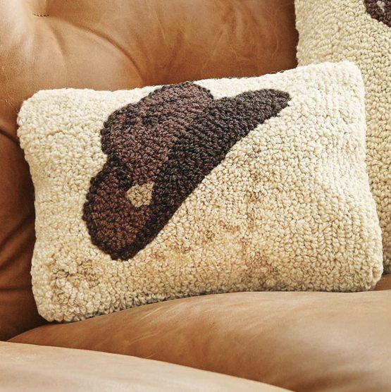 Tip the Hat Hooked Pillow | Lone Star Western Decor