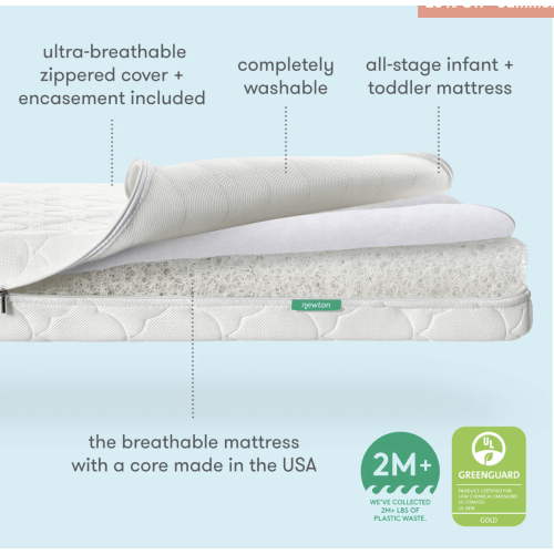 Newton Crib Mattress - Original - White