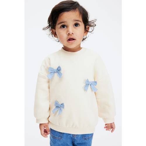 H&M Bow Sweatshirt (6-9m)