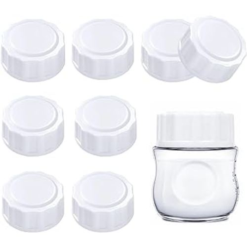 8pcs Baby Bottle Lid, Travel Bottle Caps Compatible with Philips Avent Bottles,Bottle Lids Replacement